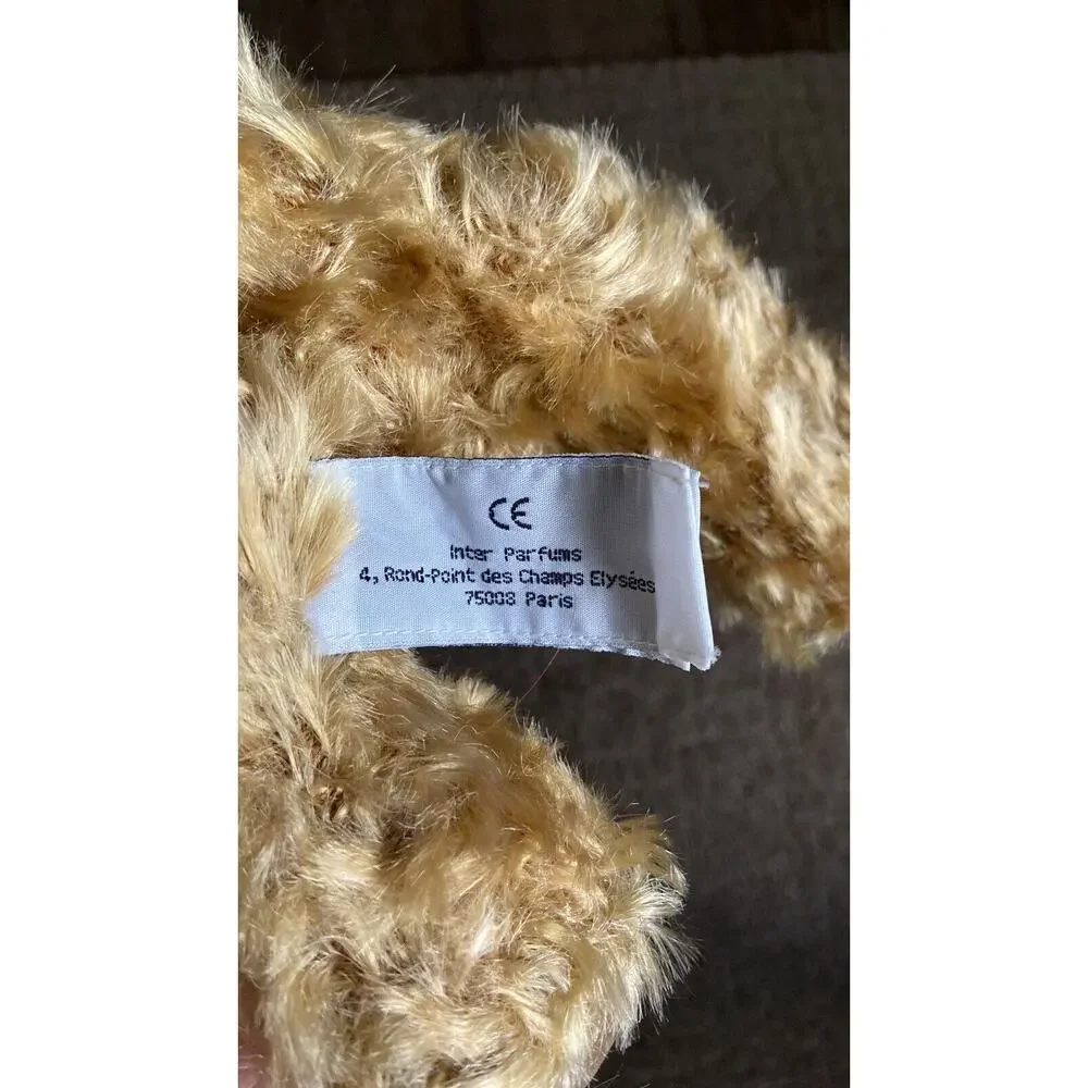 BURBERRY B Scarf Fragrance Teddy Bear Russ Berrie NWT 11” Stuffed 2008